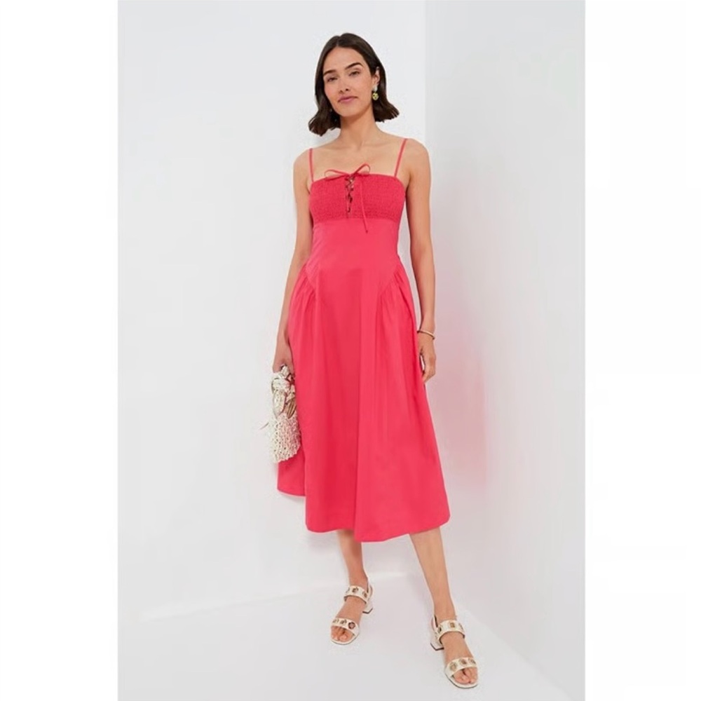 NWT Hyacinth House smocked corset dress